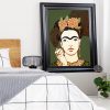 Frida Kahlo And Cigarette