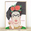 Frida Kahlo And Cigarette Mockup 01