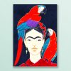 Frida Kahlo And Parrots Mockup 10