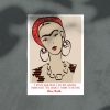 Frida Kahlo in Red Hat