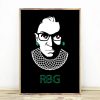 Ruth Bader Ginsburg Black BG Mockup 01