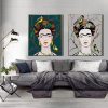 Set of 2 Frida Kahlo And Tit Green And Gray Mockup 04