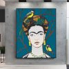Set of 2 Frida Kahlo And Tit Turquoise And Dark Gray Mockup 11-1
