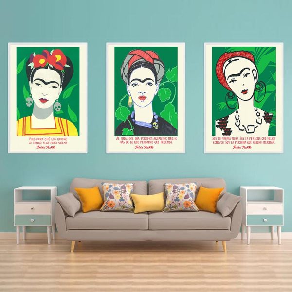 Set of 3 Frida Kahlo Posters