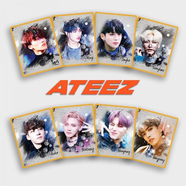 Set of 8 Ateez Color 4×5 Mockup 02_All group